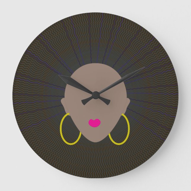 Nellie Large Clock (Front)