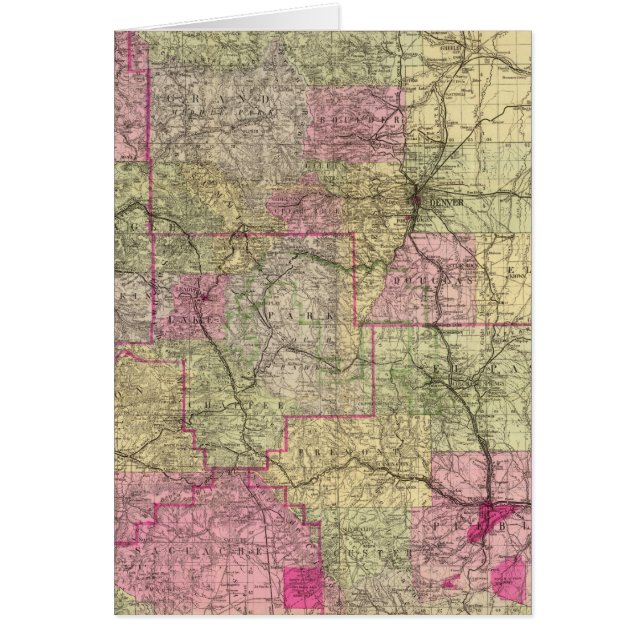 Nell's Topographical Map of Colorado (Front)