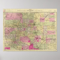 Nell's Topographical Map of Colorado