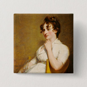 Nelly Granddaughter of President Washington 15 Cm Square Badge