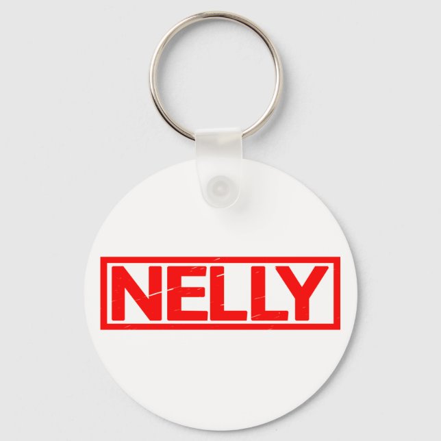 Nelly Stamp Key Ring (Front)