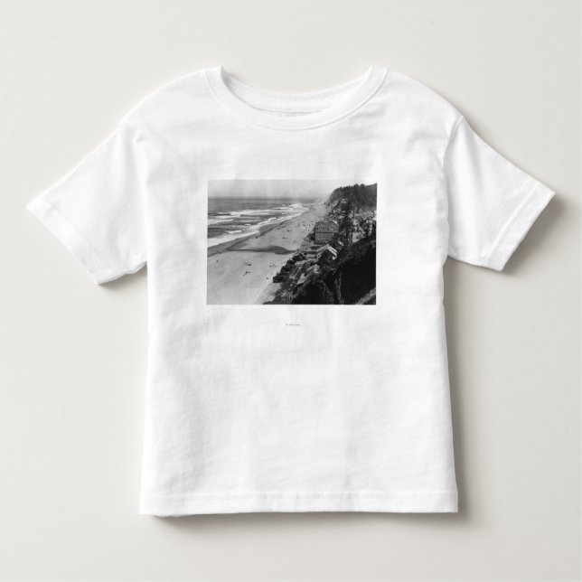 Nelscott, Oregon Beach Scene Waterfront Toddler T-Shirt (Front)