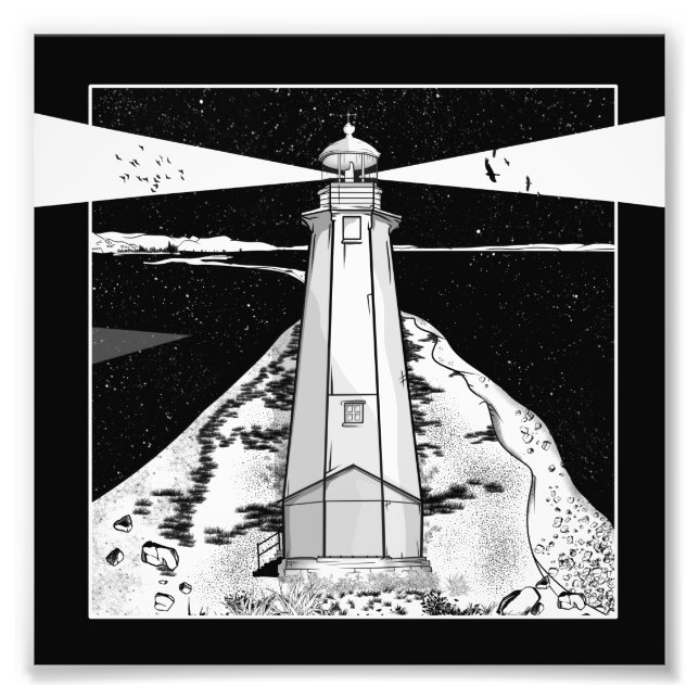 Nelson Boulder Bank Photo Print (Front)