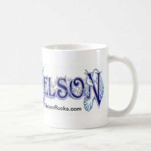 NELSON classic white mug