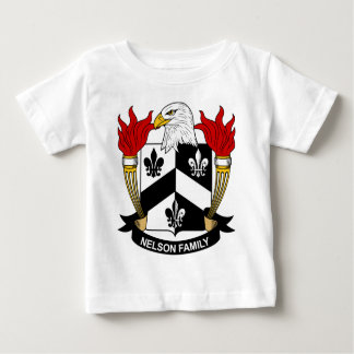 Nelson Family Coat of Arms Baby T-Shirt