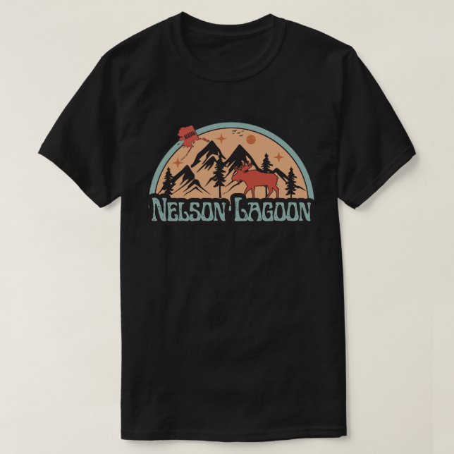 Nelson Lagoon, Alaska-Shirt T-Shirt (Design Front)