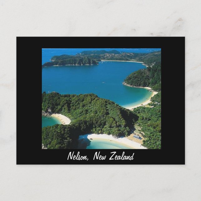 Nelson New Zealand postcard (Front)