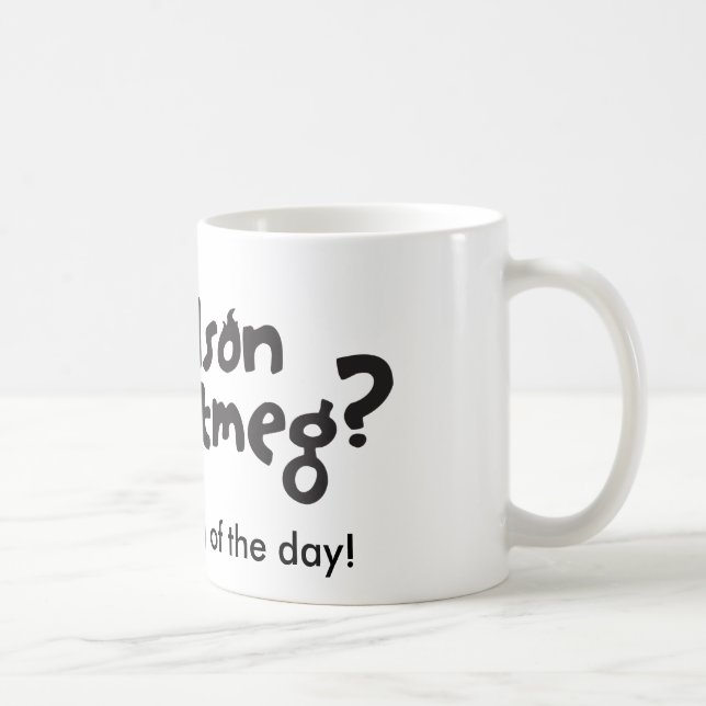 Nelson Nutmug Coffee Mug (Right)