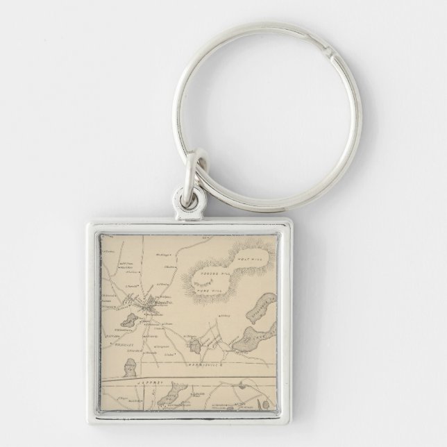 Nelson, Rindge Key Ring (Front)