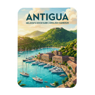 Nelson’s Dockyard Antigua and Barbuda Magnet