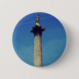Nelsons Column London 6 Cm Round Badge