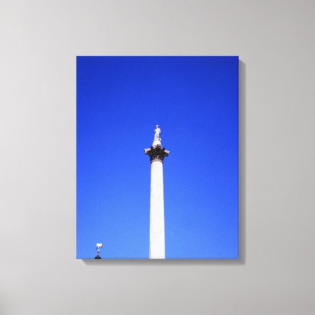 Nelson's Column London Canvas Print (Front)