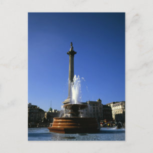 Nelson's Column Trafalgar Square Postcard