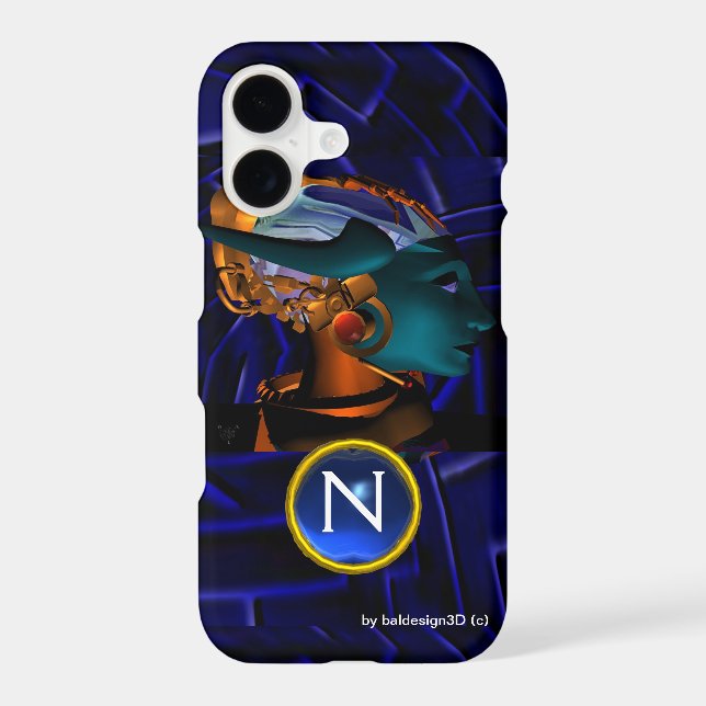 NEMES /HYPER ANDROID,Blue Science Fiction Monogram (Back)