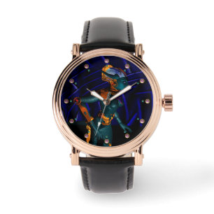 NEMES /HYPER ANDROID,Blue Science Fiction Sci-Fi Watch