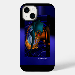 NEMES / HYPER ANDROID PORTRAIT Blue iPhone 14 Case