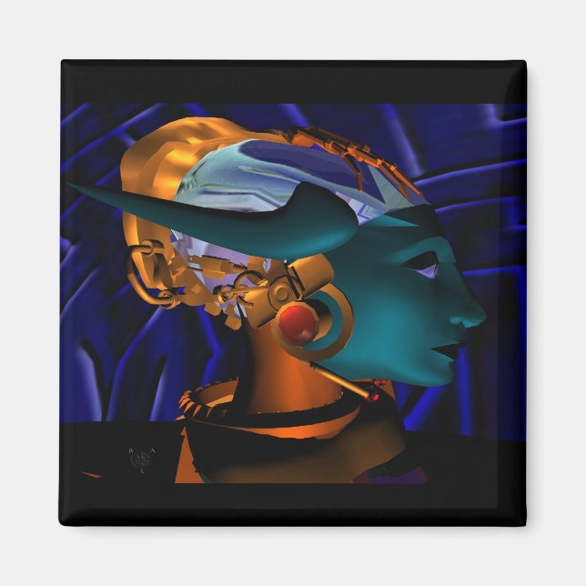NEMES / HYPER ANDROID PORTRAIT MAGNET (Front)