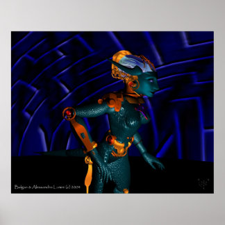 NEMES / HYPER ANDROID, Science Fiction Poster