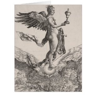Nemesis Engraving by Albrecht Durer