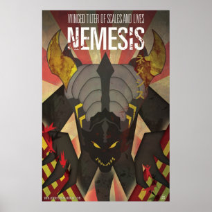 Nemesis Kaiju Poster - Art by James Biggie