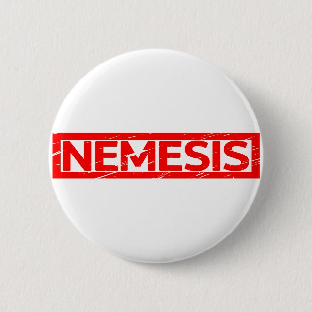 Nemesis Stamp 6 Cm Round Badge (Front)