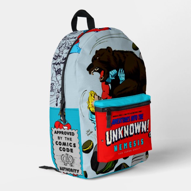 NEMESIS: The Super Ghost Backpack  (Back Corner Left)