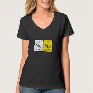 Nena periodic table name shirt