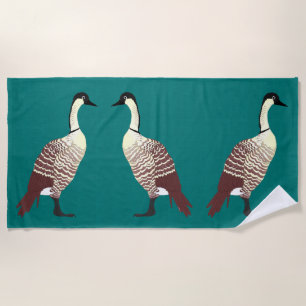 Nene Beach Towel