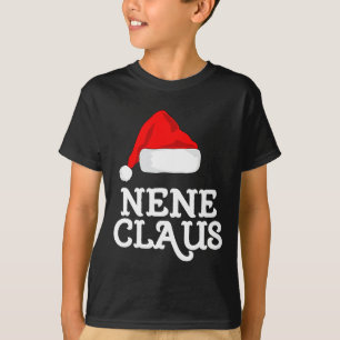 Nene Claus Christmas Santa's Hat Pajama Family Xma T-Shirt