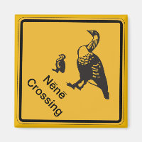 Nene Crossing, Traffic Warning Sign, Hawaii, USA