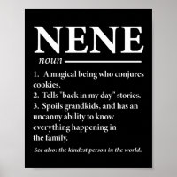 Nene Definition Funny Grandmother