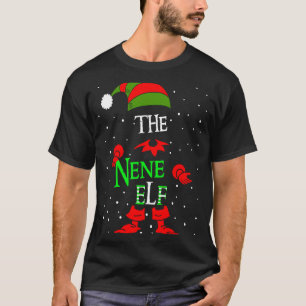 Nene Elf Group Matching Family Christmas T-Shirt