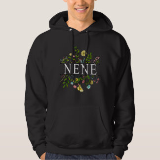 Nene Wildflower Garden Beautiful Flower Art Hoodie