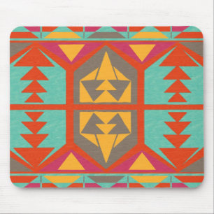 Neo Native Tribal Mouse Pad