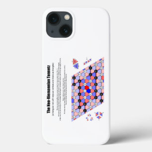 Neo-Riemannian Tonnetz Music Diagram Major triads iPhone 13 Case