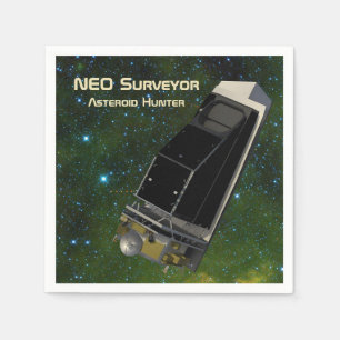 NEO Surveyor Asteroid Hunter Napkin