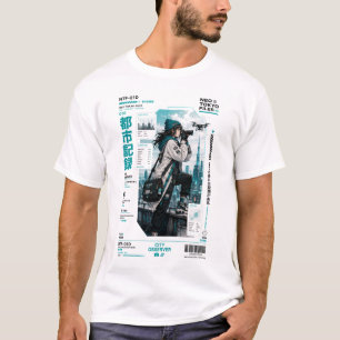 Neo Tokyo Files 010 –Tokyo Photographer Anime T-Shirt