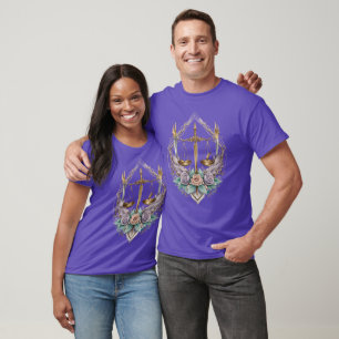 Neo-Traditional Libra – Heart & Honor T-Shirt