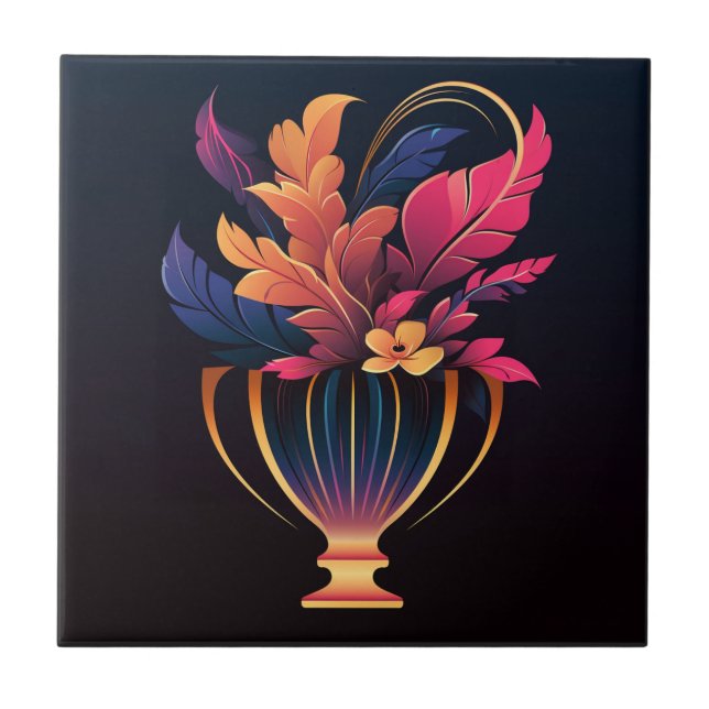 NEO VASE #2 TILE (Front)