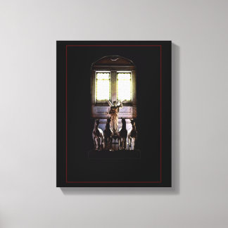 Neoclassical Marble Sculpture Canvas