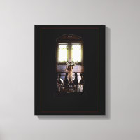 Neoclassical Marble Sculpture Canvas