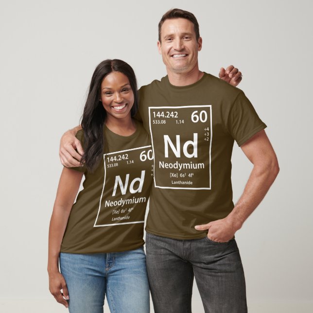 Neodymium Element (white) T-Shirt (Unisex)