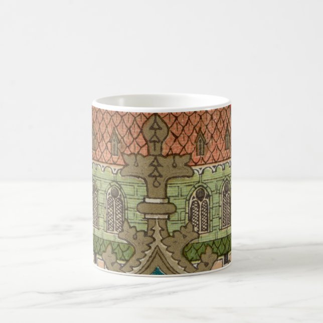 NeoGothic Cross (Pattern 1 after SAU 22) Coffee Mug (Center)