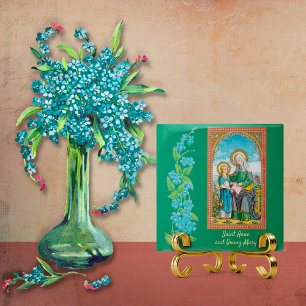 NeoGothic St. Anne and Young Mary (SAU 29) Tile