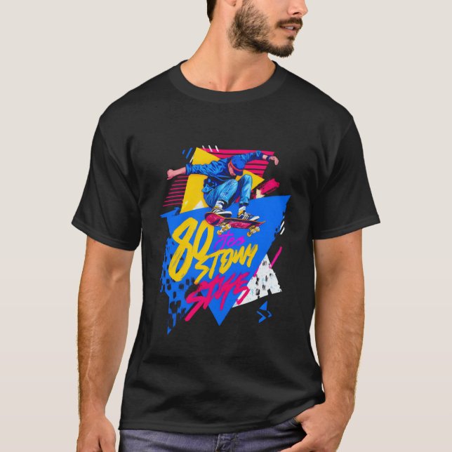 Neon 80s Skate Odyssey vintage T-Shirt (Front)