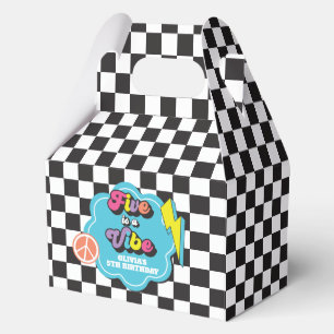 Neon 90s Retro Five is a Vibe 5th Birthday Favour Box