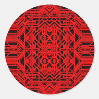 Neon Aeon 12 Classic Round Sticker