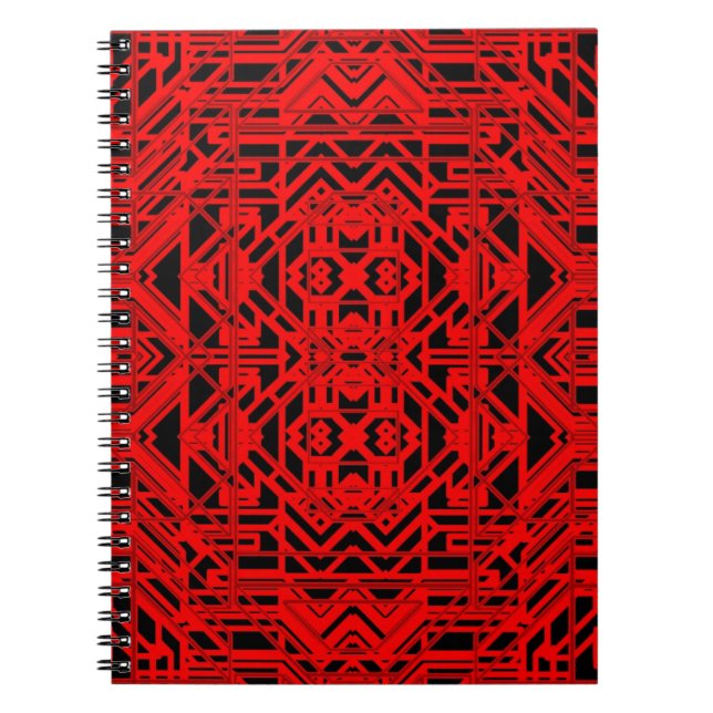 Neon Aeon 12 Spiral Notebook (Front)