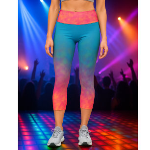Neon Afterlight Capri Leggings