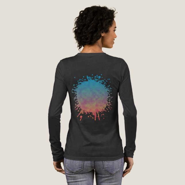 Neon Afterlight Tri-Blend Shirt (Full Back)